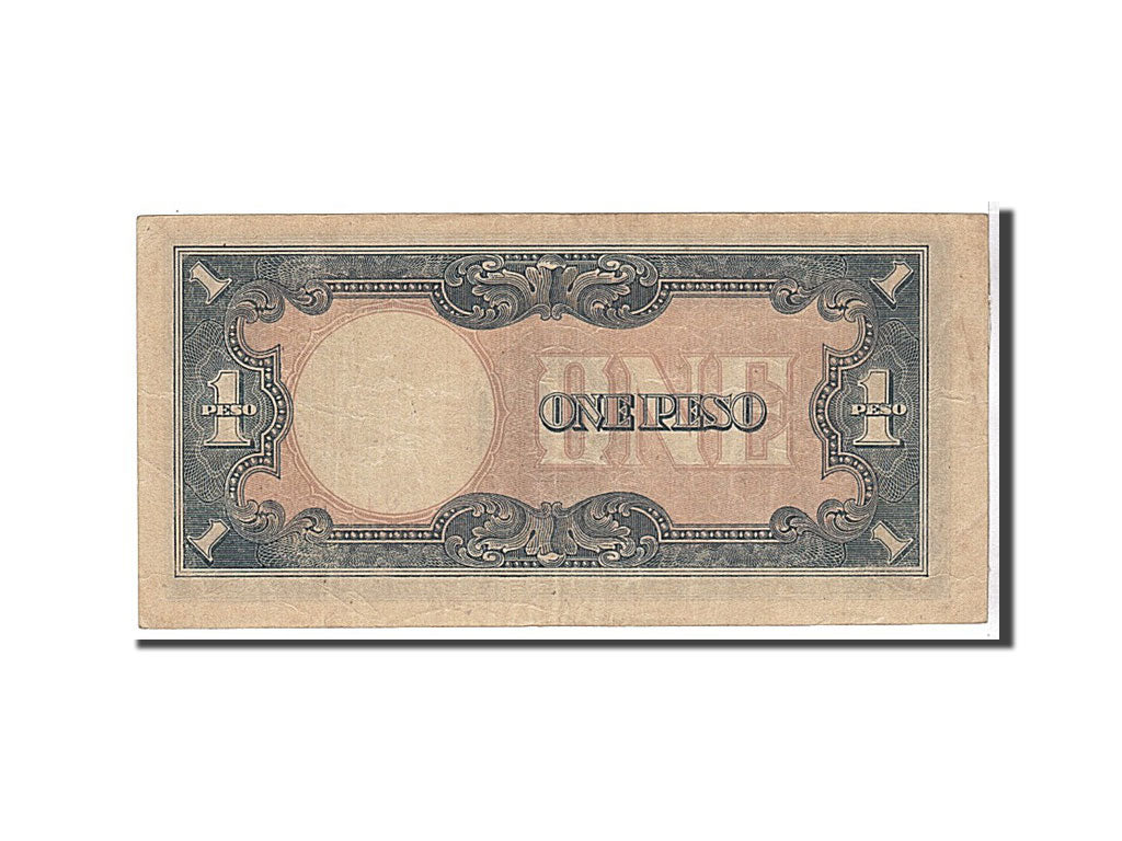 Philippines, 1 Peso, 1943, KM #109a, EF(40-45), 380412222