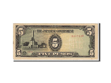 Philippines, 5 Pesos, 1943, KM #110a, EF(40-45), 110217228