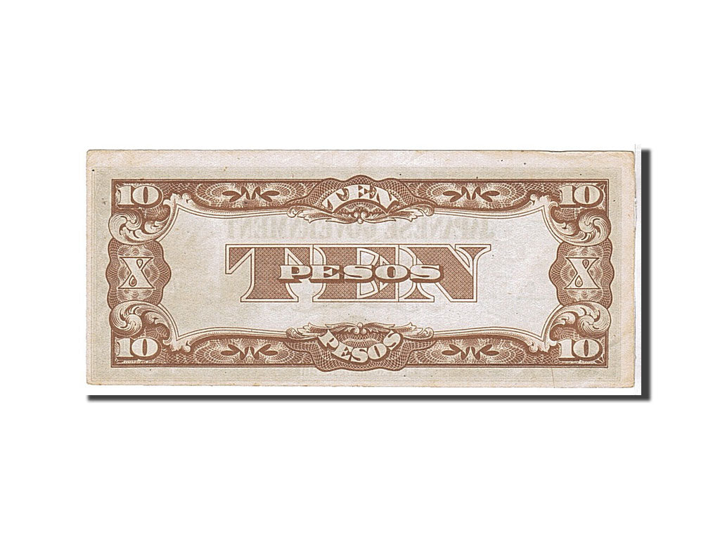 Billete, 10 Pesos, 1942, Filipinas, KM:108a, MBC