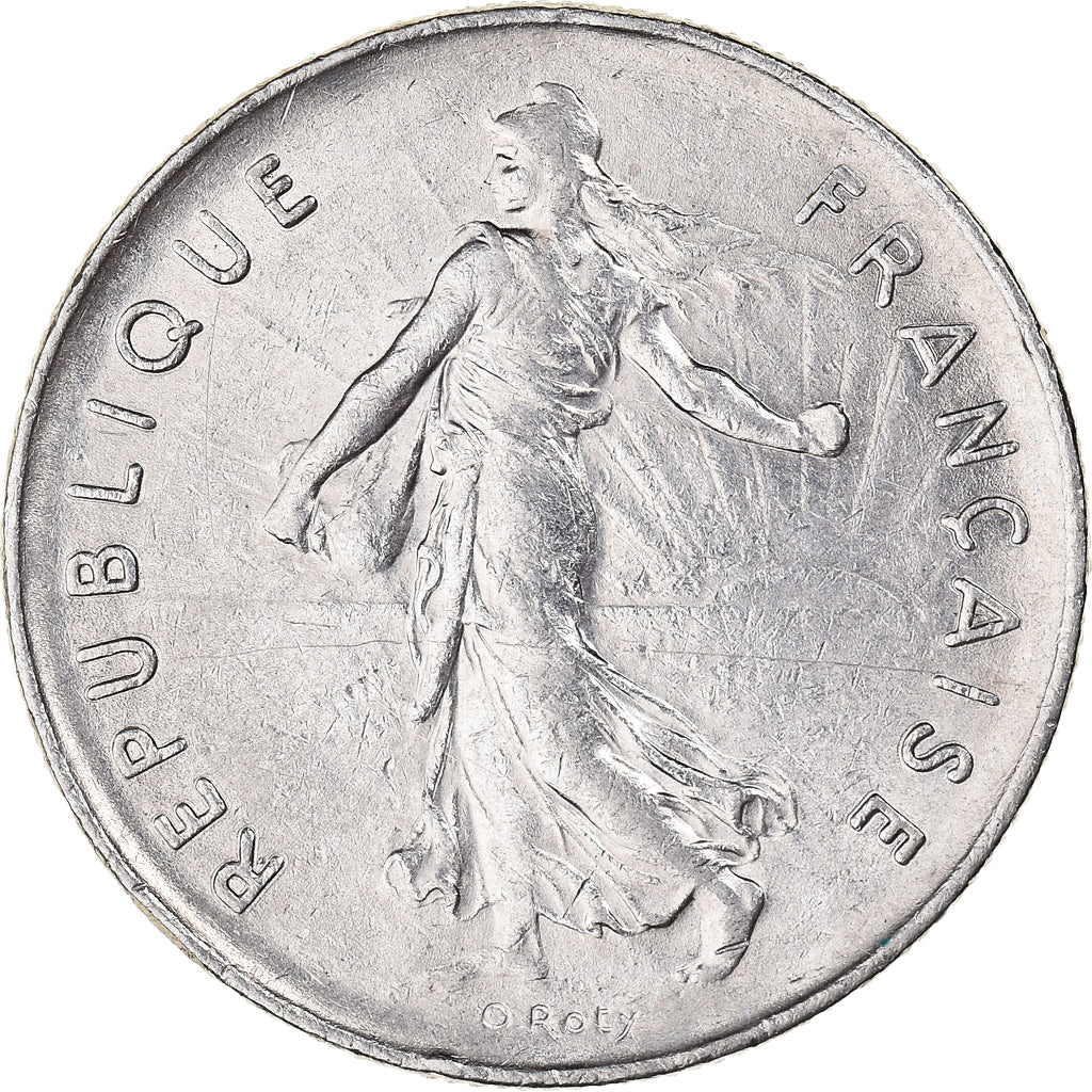 Coin, France, 5 Francs, 1977
