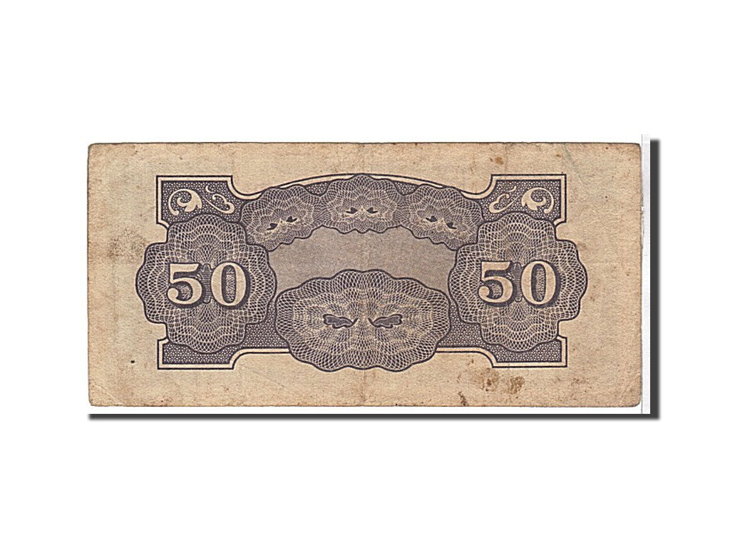 Billet, Philippines, 50 Centavos, 1942, KM:105a, TB