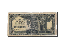 Billet, MALAYA, 10 Dollars, 1942, B
