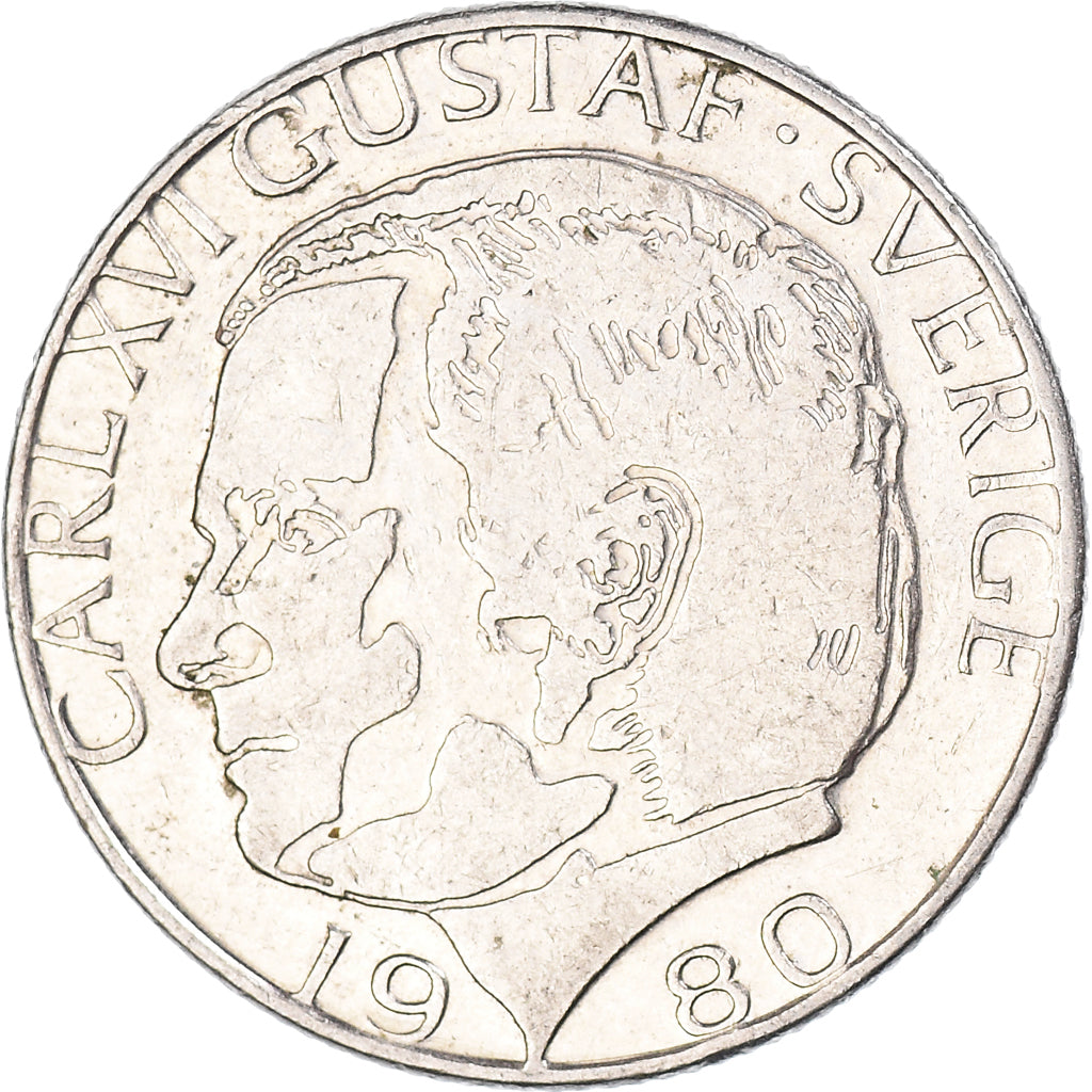 Coin, Sweden, Krona, 1980