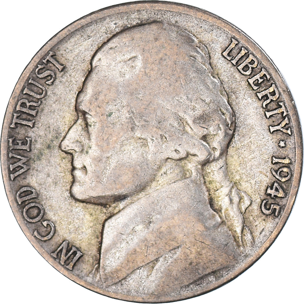 Munten, Verenigde Staten, 5 Cents, 1945