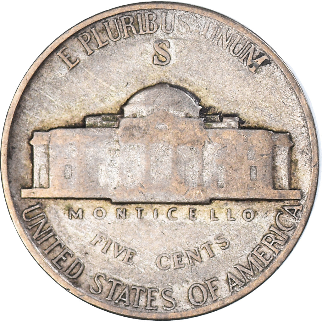 Munten, Verenigde Staten, 5 Cents, 1945