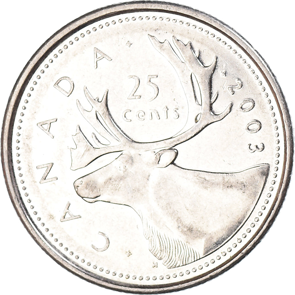 Münze, Kanada, 25 Cents, 2003