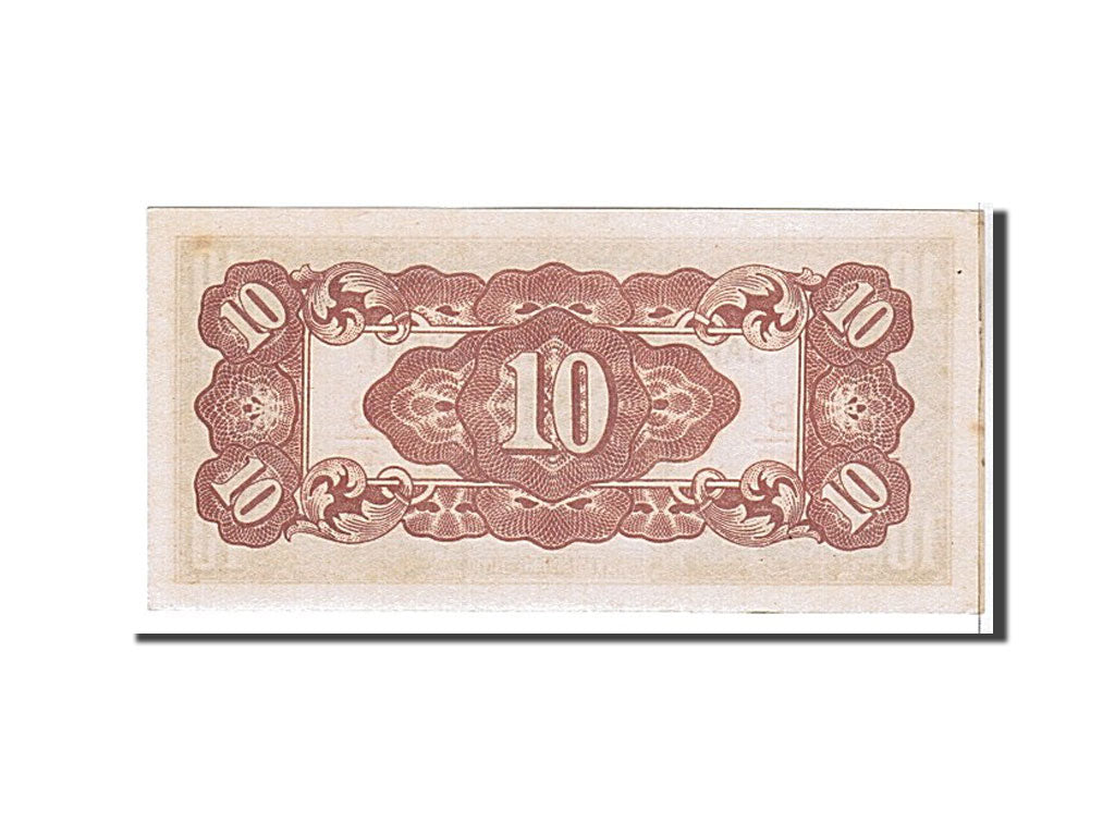 Burma, 10 Cents, 1942, KM #11b, AU(55-58), BAB