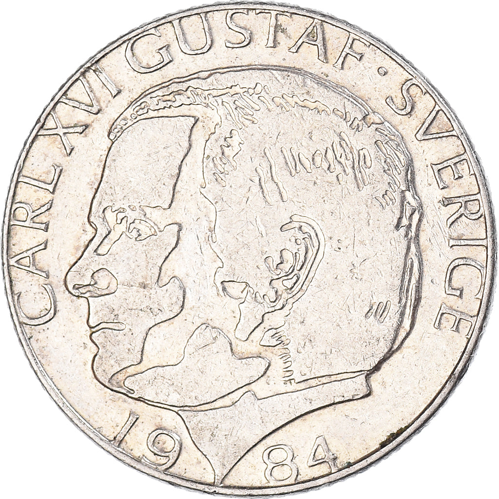Moneta, Svezia, Krona, 1984