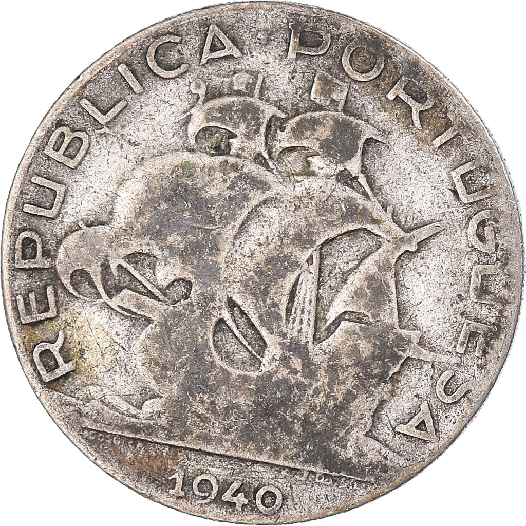 Moneda, Portugal, 2-1/2 Escudos, 1940