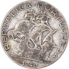 Moneda, Portugal, 2-1/2 Escudos, 1940
