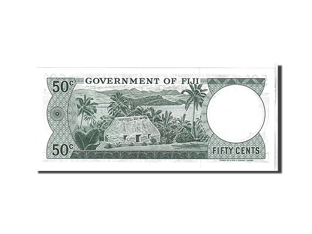 Fiji, 50 Cents, 1969, KM #58a, UNC(65-70), A1626032