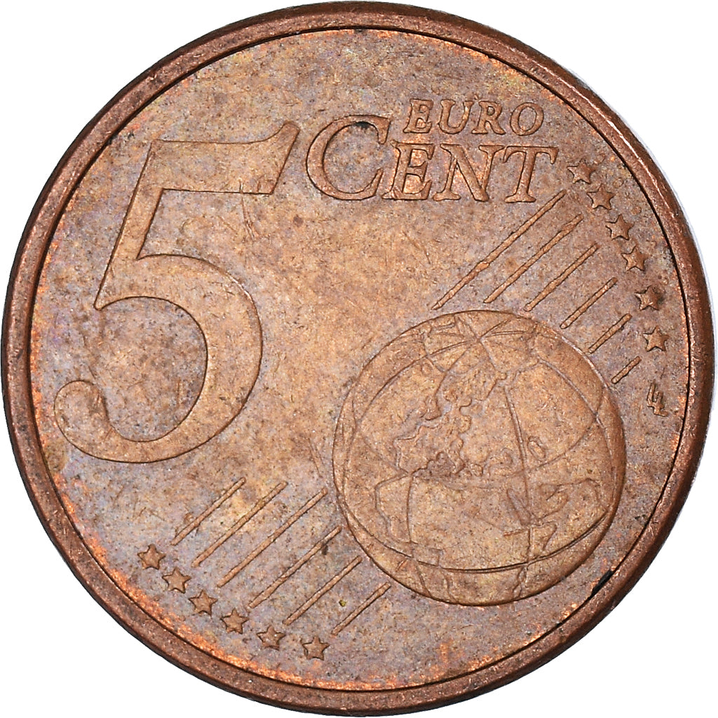 Münze, Spanien, 5 Euro Cent, 2008