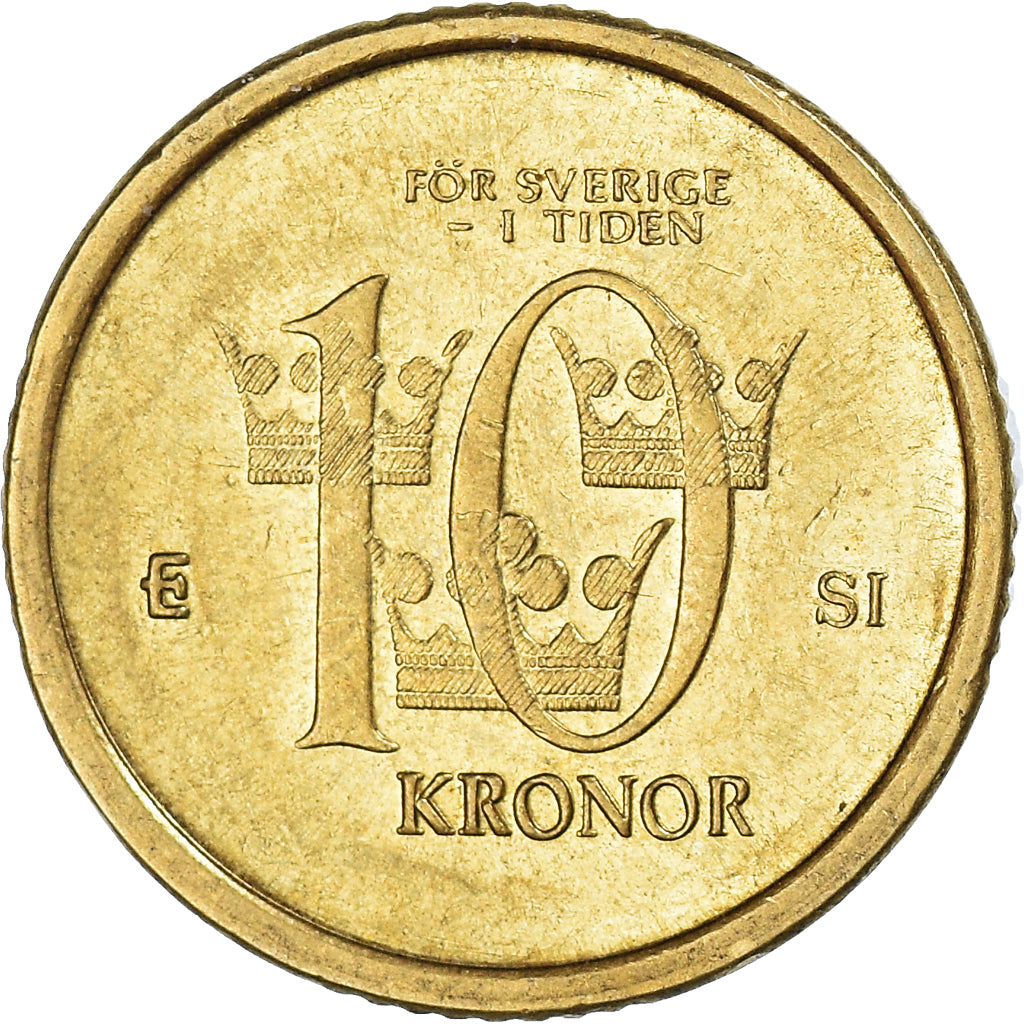 Münze, Schweden, 10 Kronor, 2006