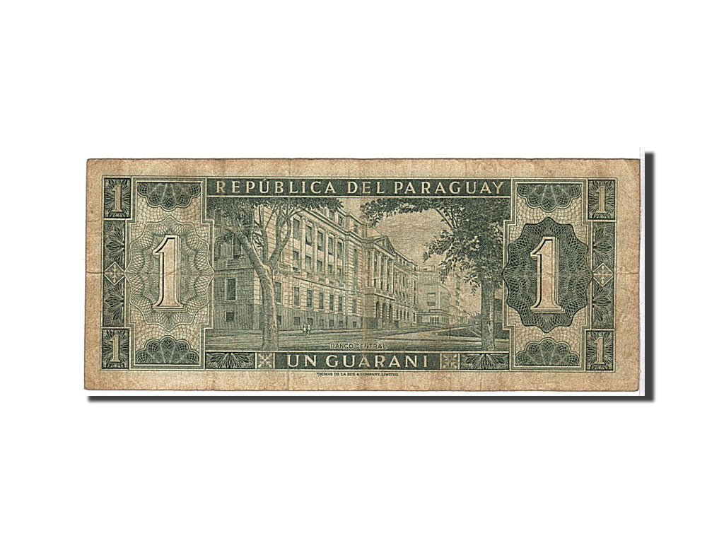 Paraguay, 1 Guarani, 1963, KM:192, BB