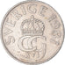 Monnaie, Suède, 5 Kronor, 1987