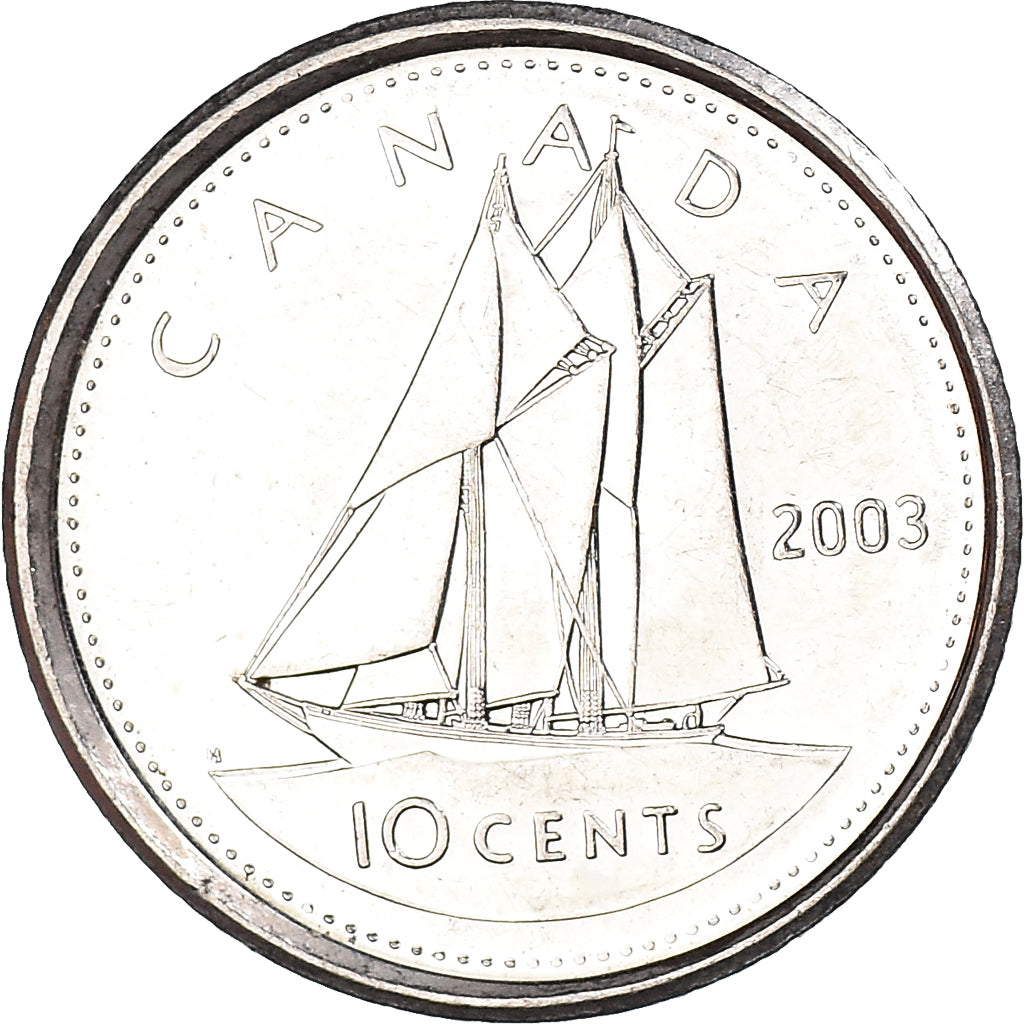 Moneta, Canada, 10 Cents, 2003