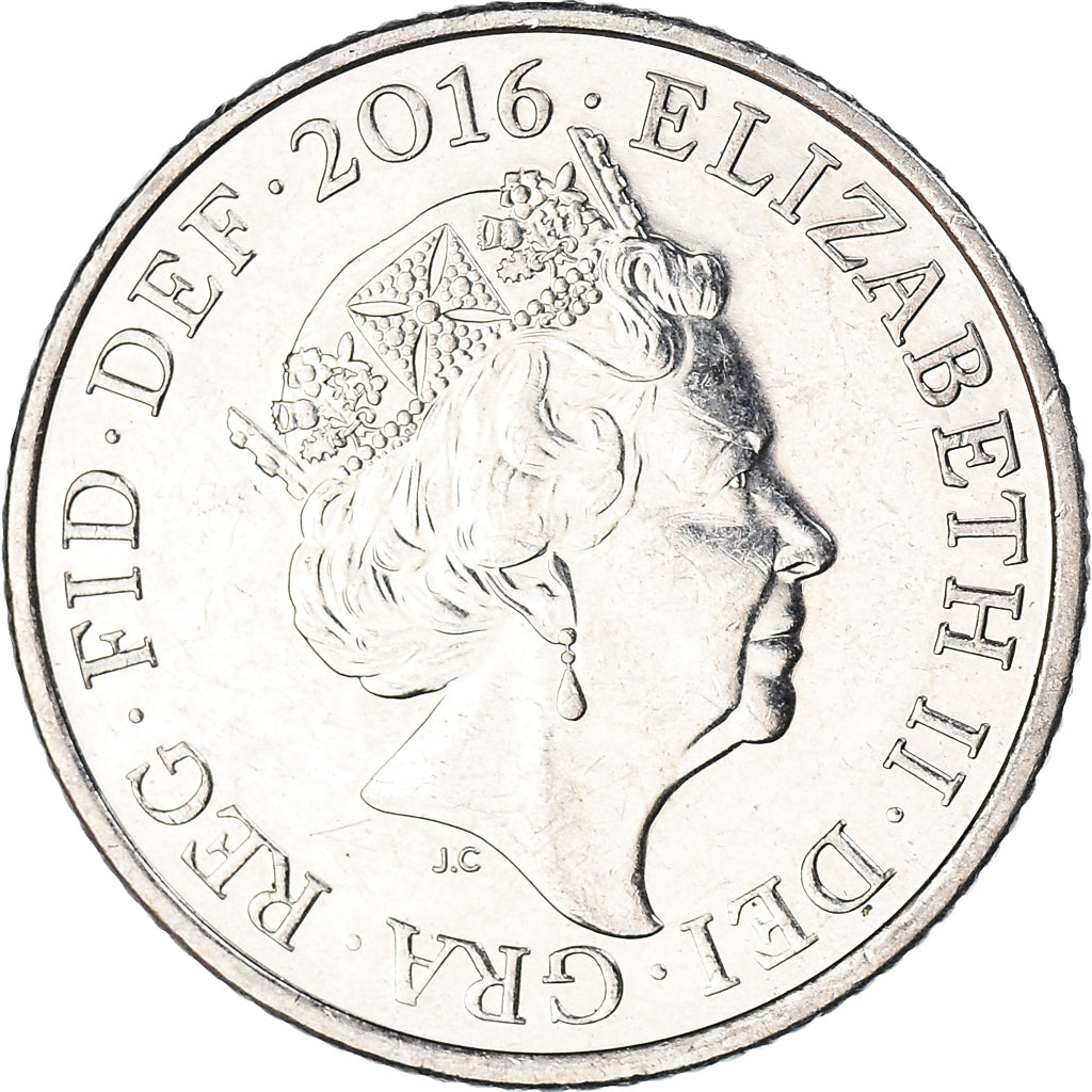 Münze, Großbritannien, 10 Pence, 2016