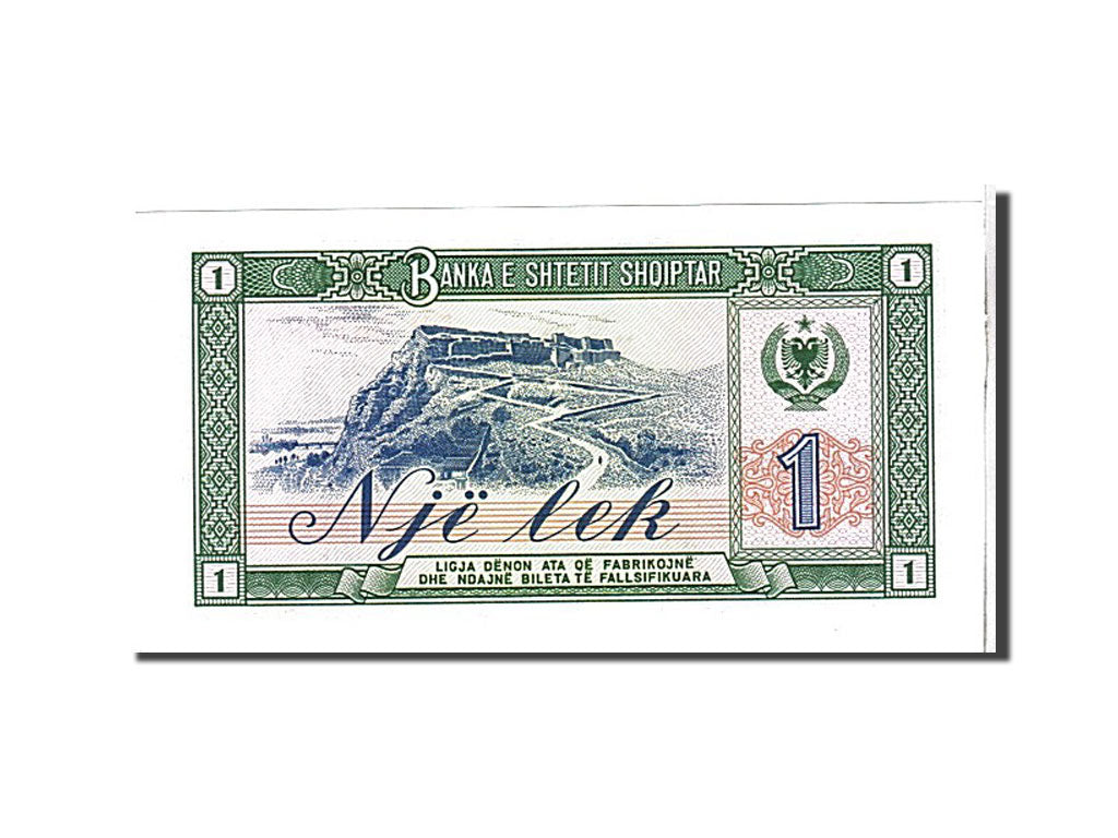 Albania, 1 Lek, 1976, KM #40a, UNC(65-70), DP264487