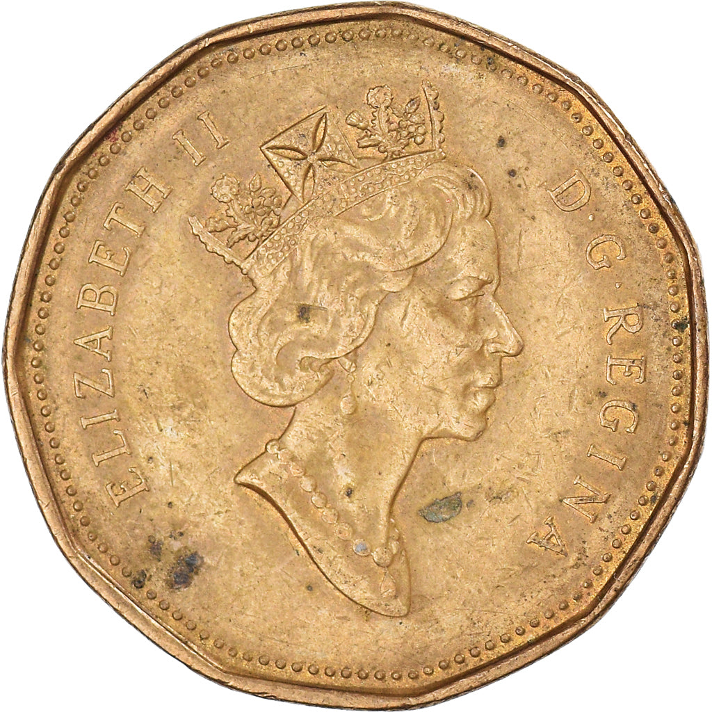 Monnaie, Canada, Dollar, 1990