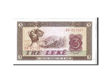 Albania, 3 Lekë, 1976, KM #41a, UNC(65-70), BA417887