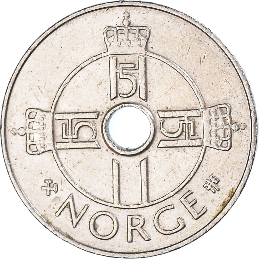 Coin, Norway, Krone, 1997
