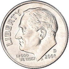 Moneta, USA, Dime, 2008