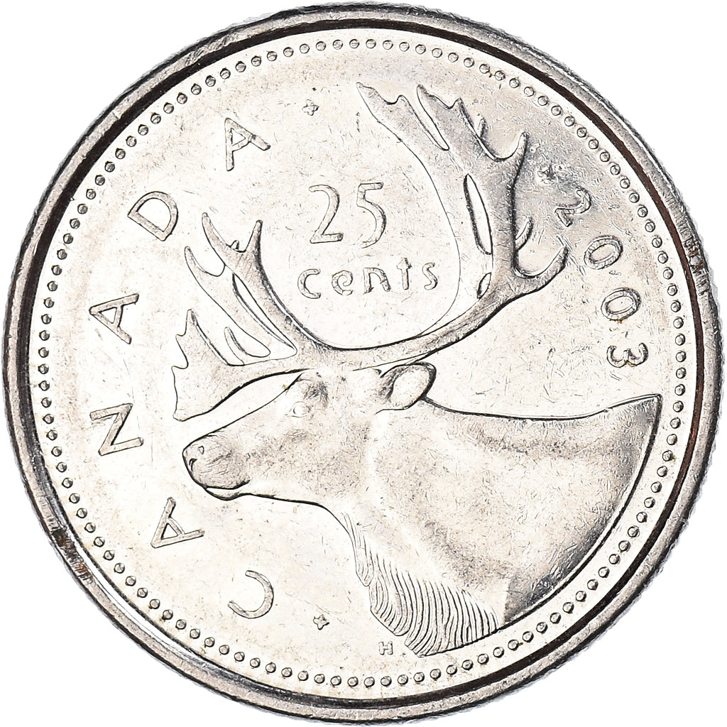 Moneta, Canada, 25 Cents, 2003