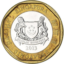 Münze, Singapur, Dollar, 2013