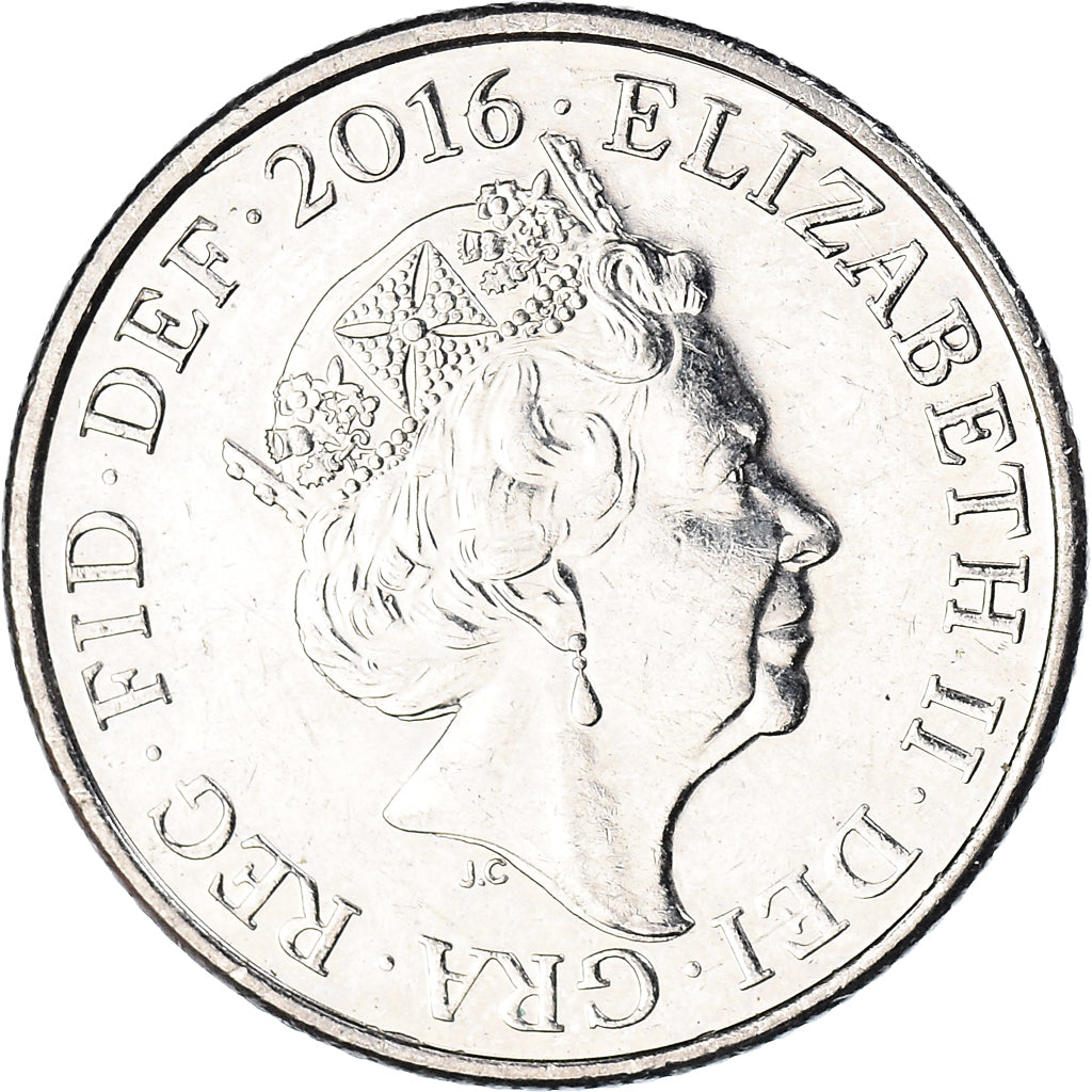 Coin, Great Britain, 10 Pence, 2016