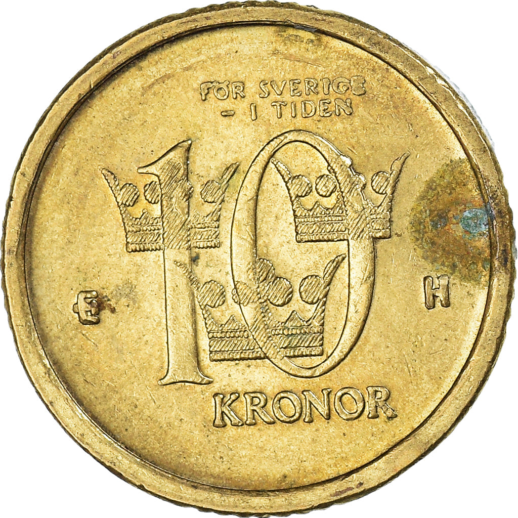 Moneda, Suecia, 10 Kronor, 2005