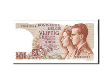 Geldschein, Belgien, 50 Francs, 1966, VZ