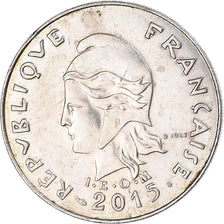 Coin, New Caledonia, 20 Francs, 2015