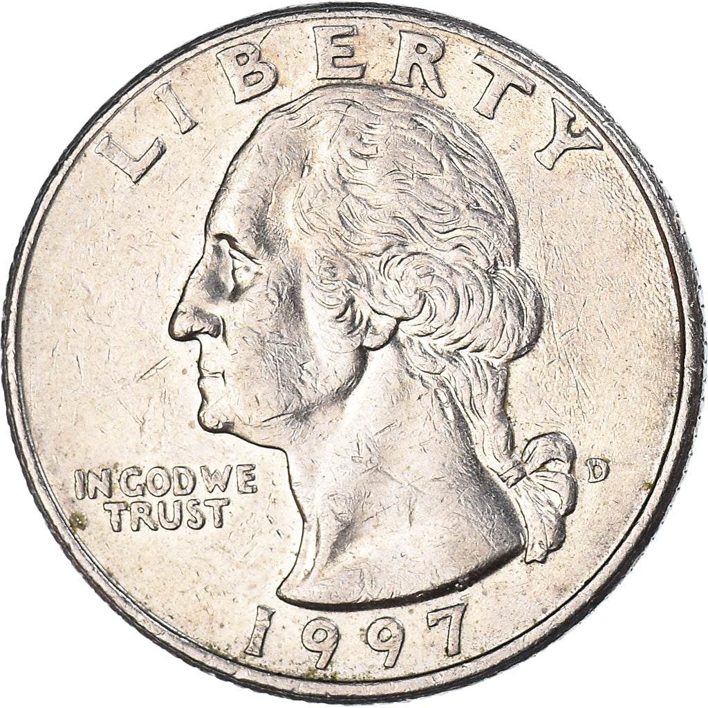 Coin, United States, Quarter, 1997