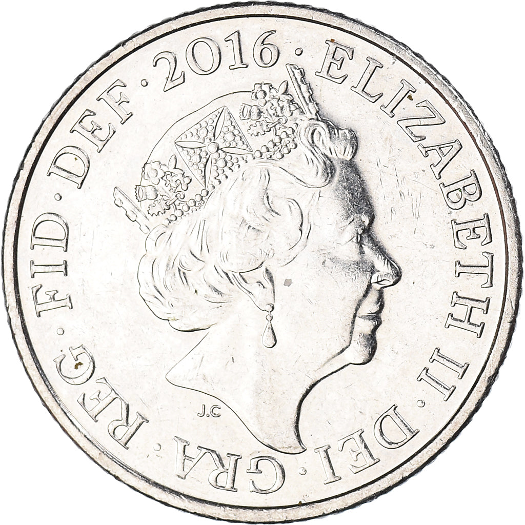 Monnaie, Grande-Bretagne, 10 Pence, 2016