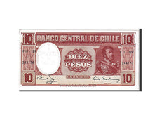 Chile, 1 Centesimo on 10 Pesos, 1960, KM #125, UNC(65-70), F11129244174