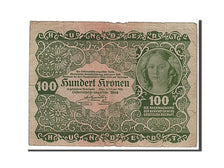 Billete, 100 Kronen, 1922, Austria, KM:77, BC