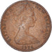 Coin, New Zealand, Cent, 1974