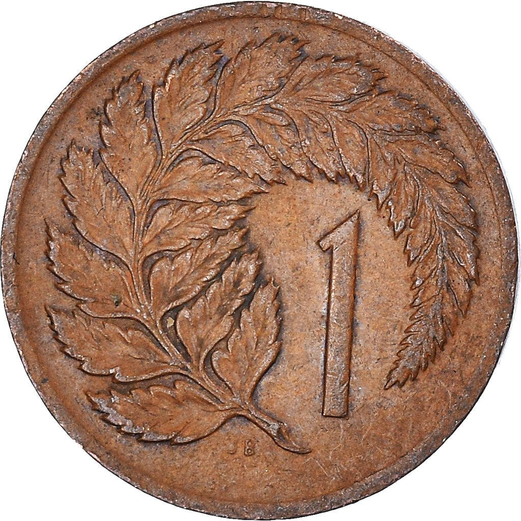Coin, New Zealand, Cent, 1974