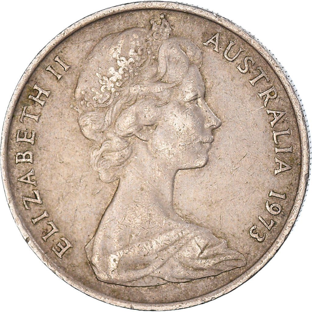 Moneta, Australia, 10 Cents, 1973