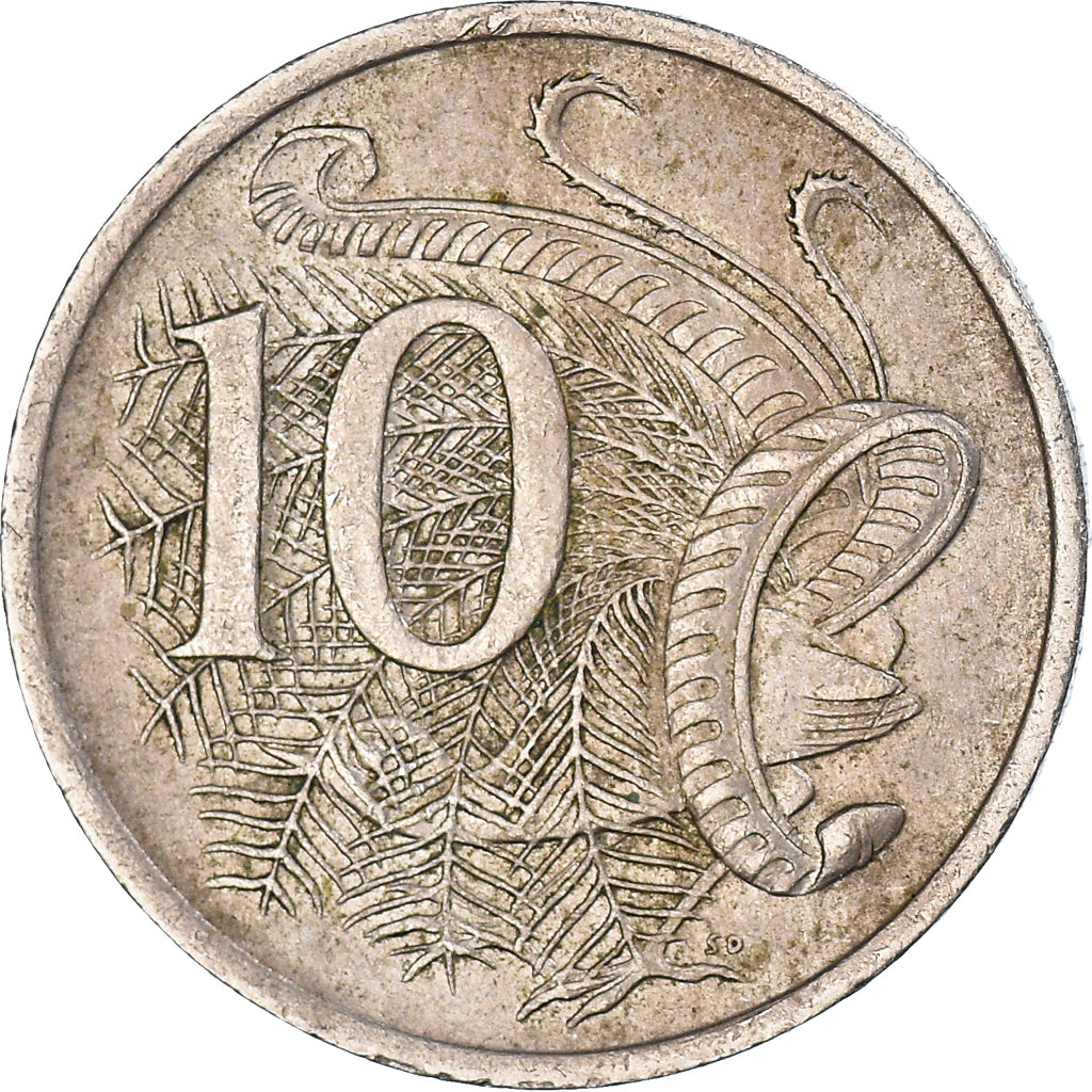 Moneta, Australia, 10 Cents, 1973