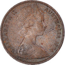 Münze, Australien, Cent, 1974