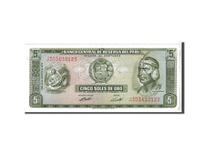 Billete, 5 Soles De Oro, 1974, Perú, KM:99c, UNC