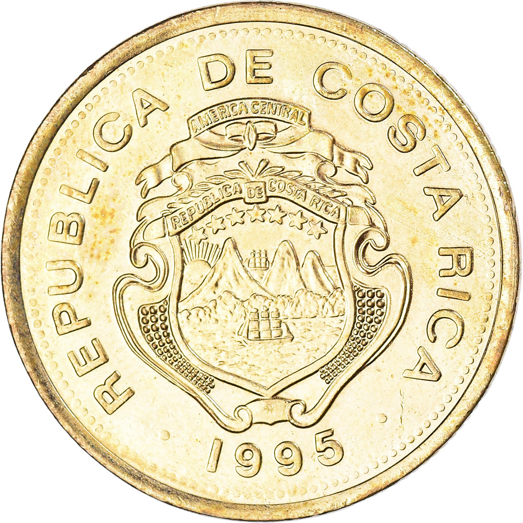 Monnaie, Costa Rica, 100 Colones, 1995