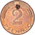 Moneda, ALEMANIA - REPÚBLICA FEDERAL, 2 Pfennig, 1989