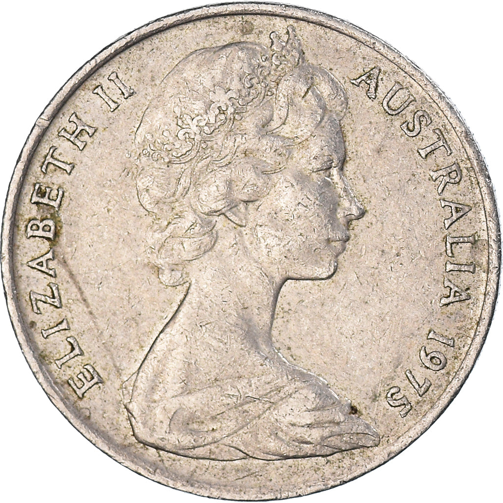 Moneta, Australia, 10 Cents, 1975