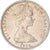 Monnaie, Nouvelle-Zélande, 5 Cents, 1974