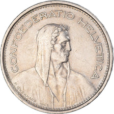 Moneda, Suiza, 5 Francs, 1968