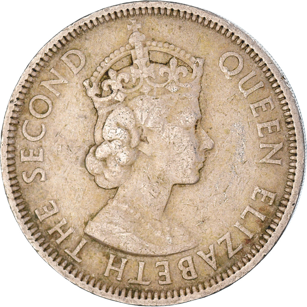 Moneta, Mauritius, Rupee, 1971
