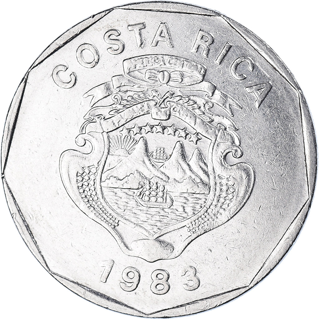 Munten, Costa Rica, 20 Colones, 1983