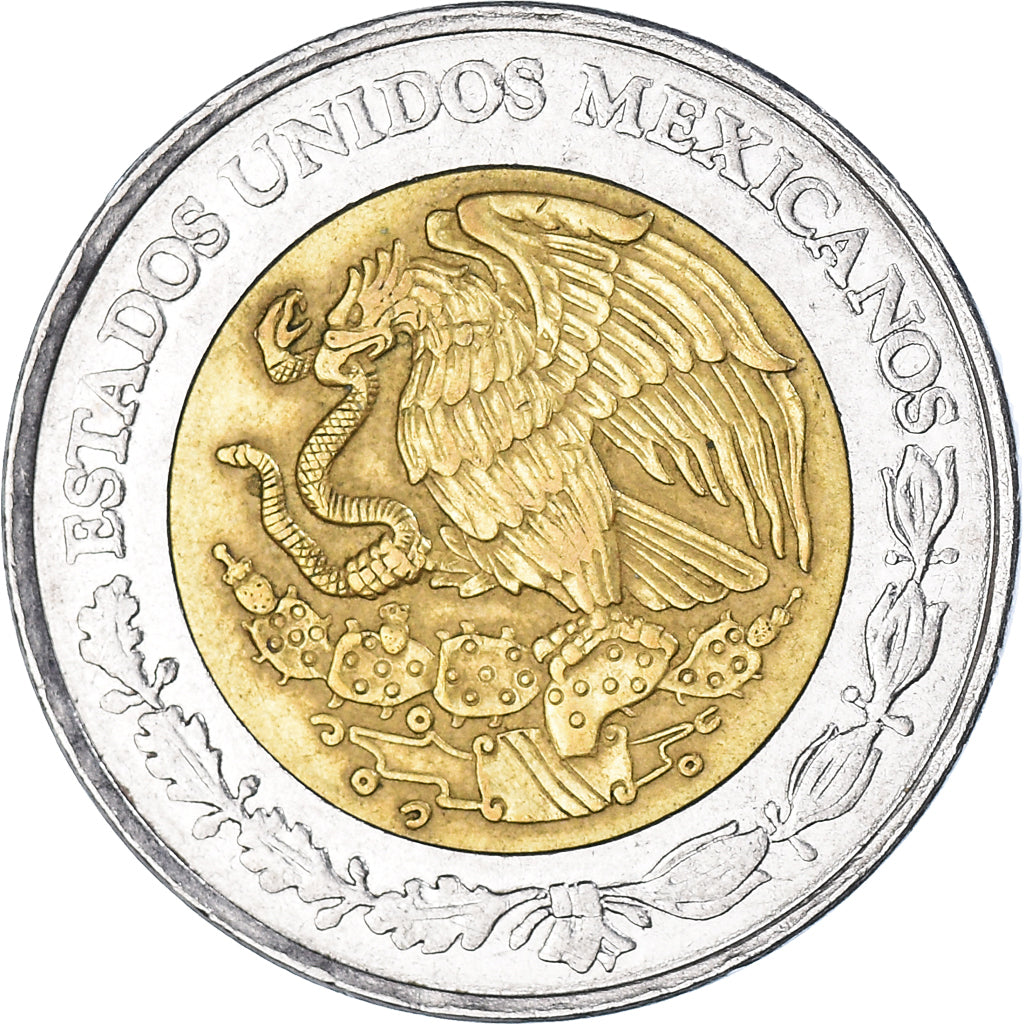 Munten, Mexico, 5 Nuevo Pesos, 1994